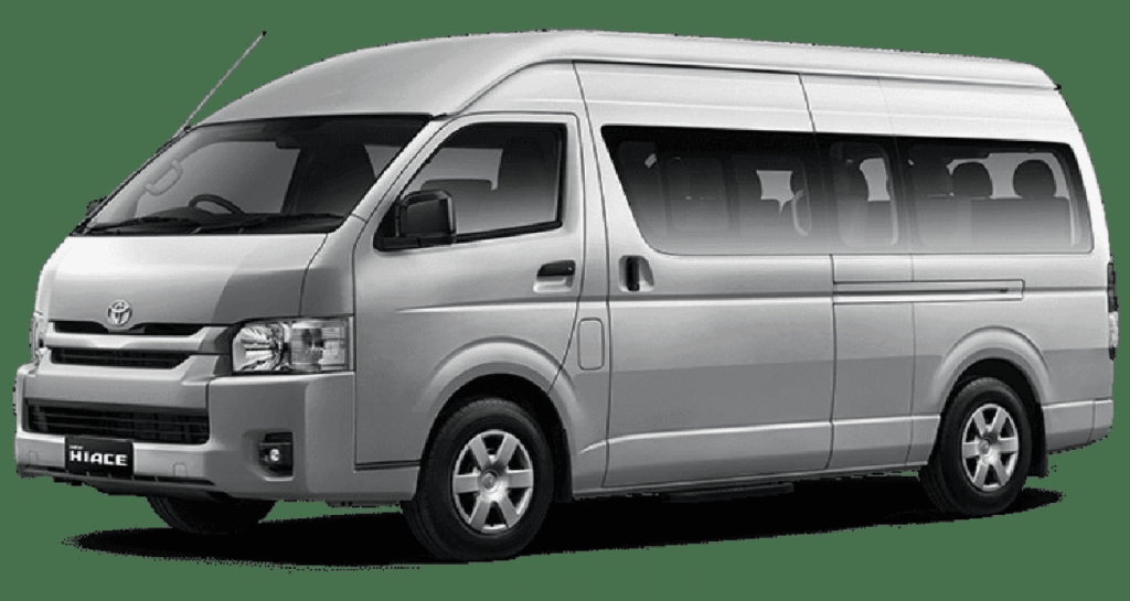 Toyota Hiace, Interior Hiace, Bagian Dalam Hiace, Mobil Travel Nyaman, Review Hiace