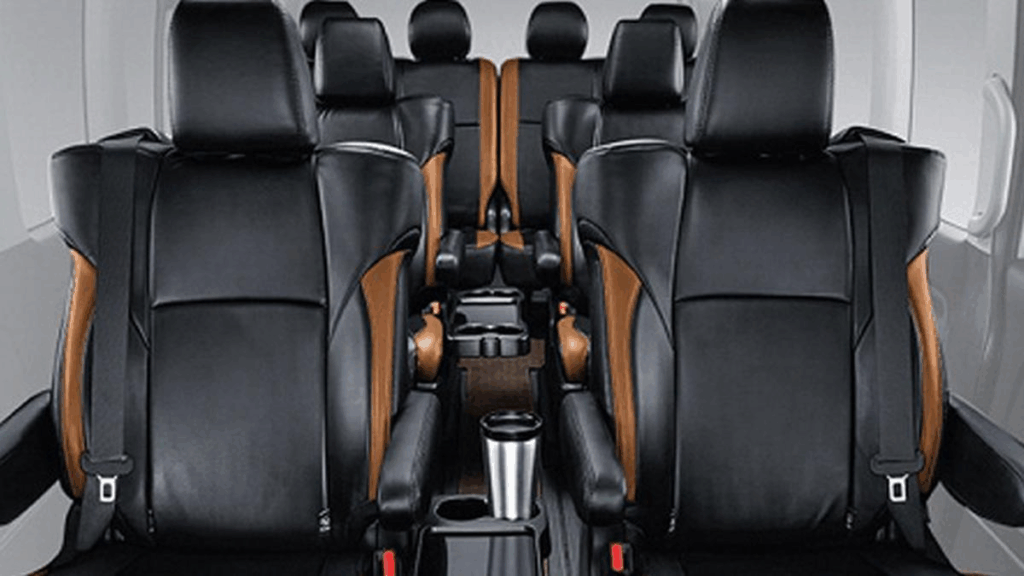 Toyota Hiace, Interior Hiace, Bagian Dalam Toyota Hiace, Mobil Travel Nyaman, Kabin Hiace