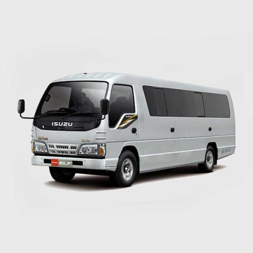 Elf Long 19 Seat, Sewa Minibus Elf, Transportasi Rombongan, Mobil Elf 19 Kursi, Kendaraan Wisata