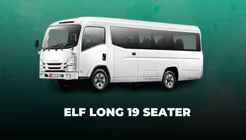 mobil elf 19 seat, sewa elf pariwisata, kendaraan travel nyaman, transportasi efisien, elf isuzu 19 seat