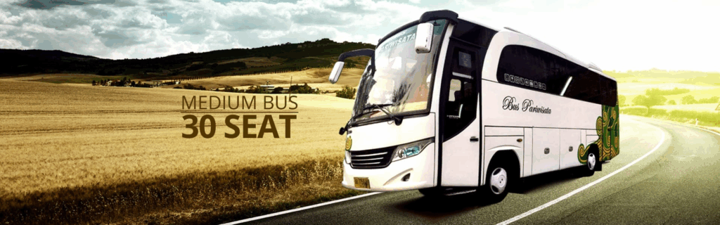 sewa bus pariwisata, harga sewa bus 30 seat, transportasi rombongan, rental bus murah, jasa sewa bus harian