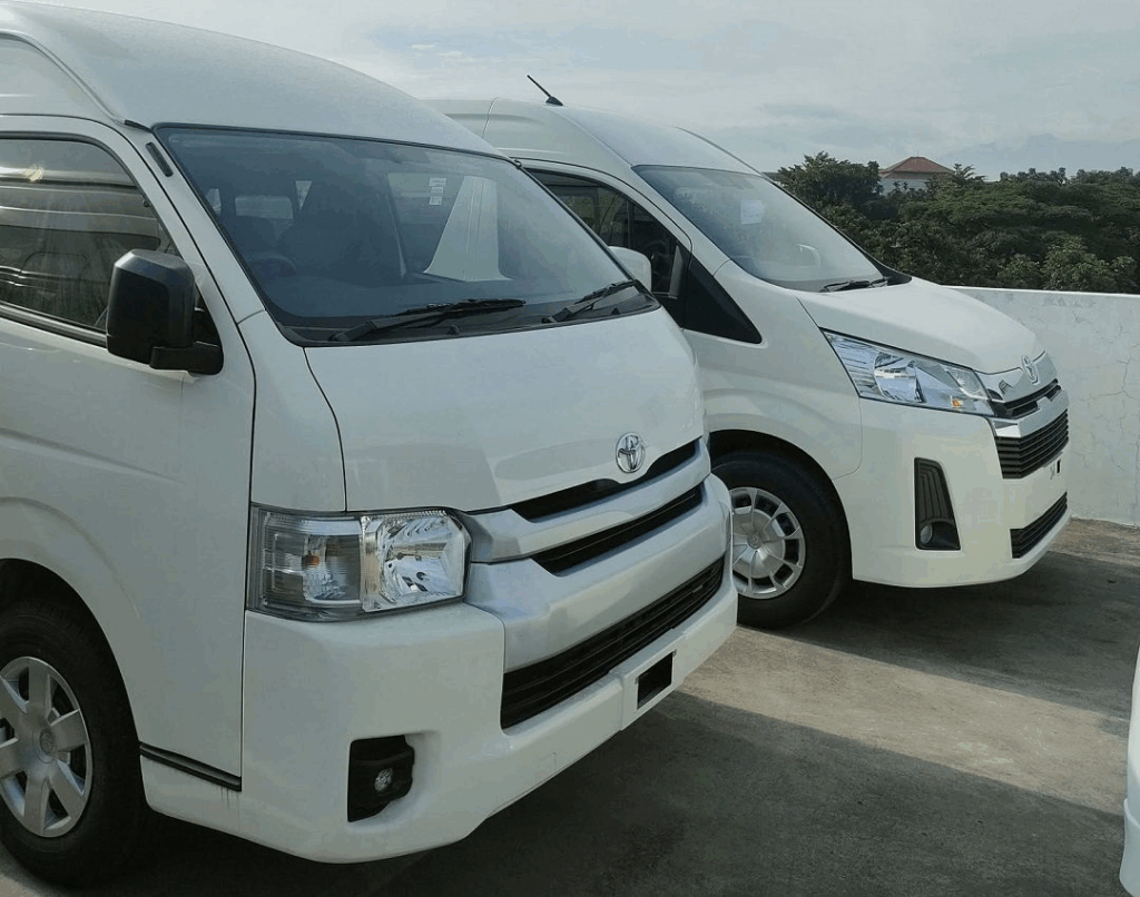 bagasi hiace, kapasitas hiace, mobil travel hiace, toyota hiace indonesia, ruang bagasi luas