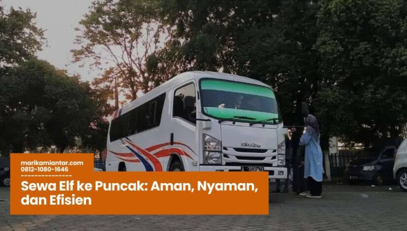 Sewa Elf ke Puncak, Sewa Elf Murah, Sewa Mobil Rombongan, Rental Elf Jakarta Puncak, Transportasi Wisata Puncak