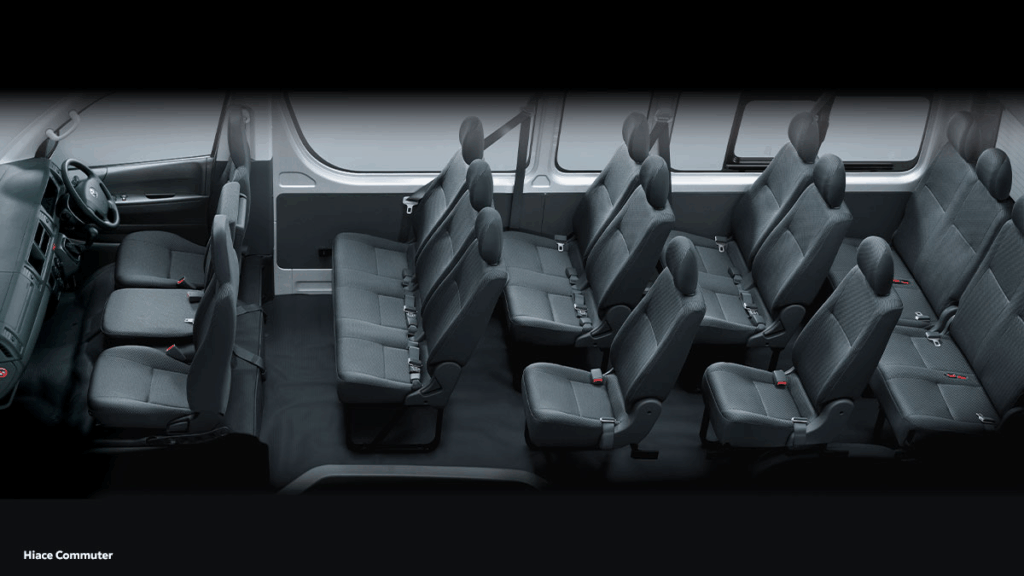 Hiace Premio Interior, kabin Hiace Premio, interior mobil Toyota, kenyamanan Hiace Premio, fitur Hiace Premio Interior