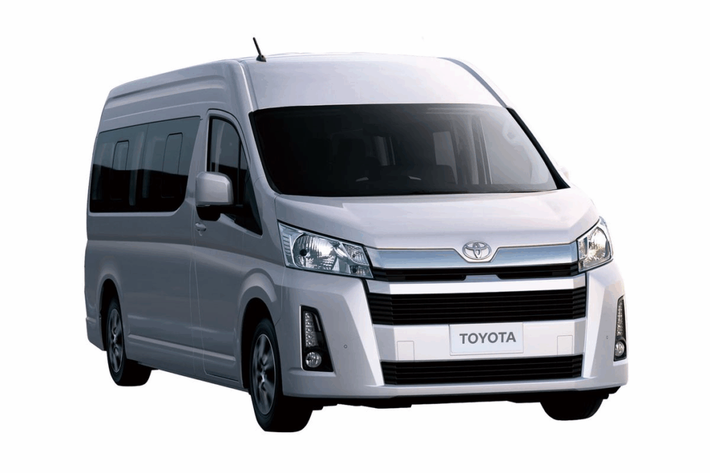 Sewa Mobil Hiace Bekasi, rental Hiace Bekasi, mobil Hiace nyaman, sewa mobil rombongan Bekasi, transportasi praktis Bekasi
